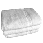 White Check Towels