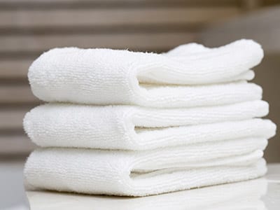 Stack of White Towels