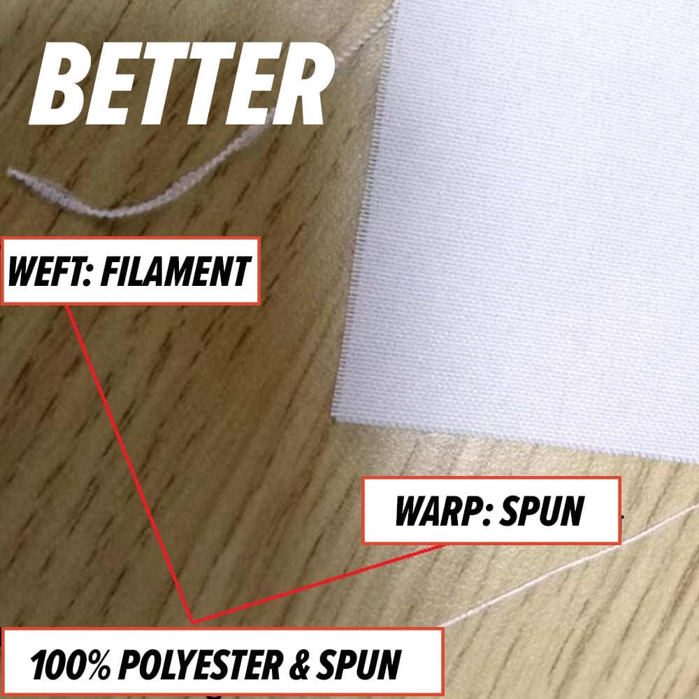 spun poly x filament diagram