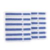 Admiral Hospitality Collection - 24" x 48", White with Blue Stripe