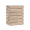 True Color Bath & Hand Towels - Beige, 25" x 52"