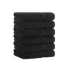 True Color Bath & Hand Towels - Black, 25" x 52"