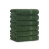True Color Bath & Hand Towels - Green, 25" x 52"