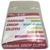 canvas drop cloth - 10oz 6x9