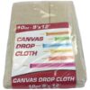 canvas drop cloth - 10z 9x12