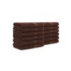 True Color Bath & Hand Towels - Brown, 16" x 27"