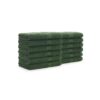 True Color Bath & Hand Towels - Green, 16" x 27"