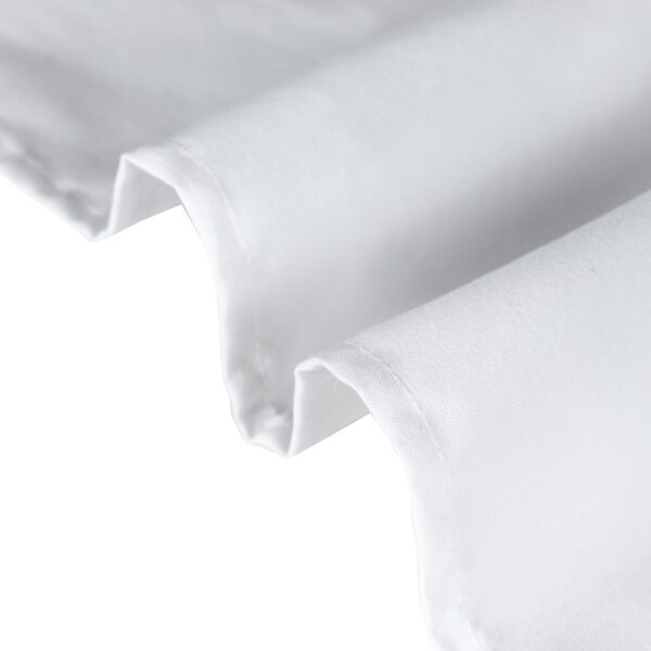 Mariposa Table Linen White Closeup