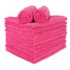 Microfiber Wall Washing Cloth - Hot Pink, 15" x 24", 255 GSM, 59 Grams/Piece