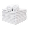 Microfiber Wall Washing Cloth - White, 15" x 24", 255 GSM, 59 Grams/Piece