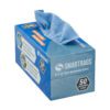 SmartRags 12x12 Microfiber Cloths - Blue, 12" x 12", 200 GSM, 18 Grams/Piece