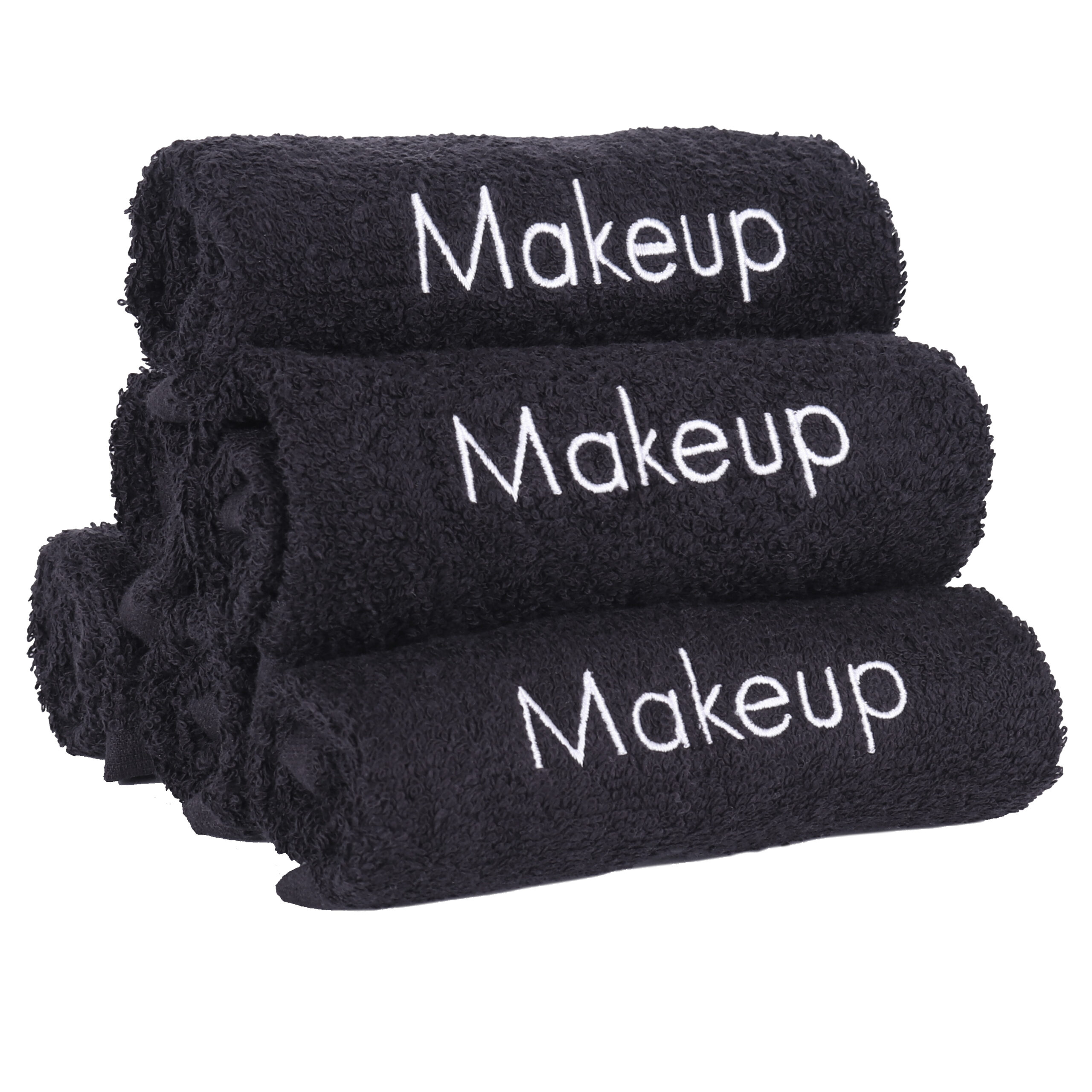 Black makeup towel hospitality best sale