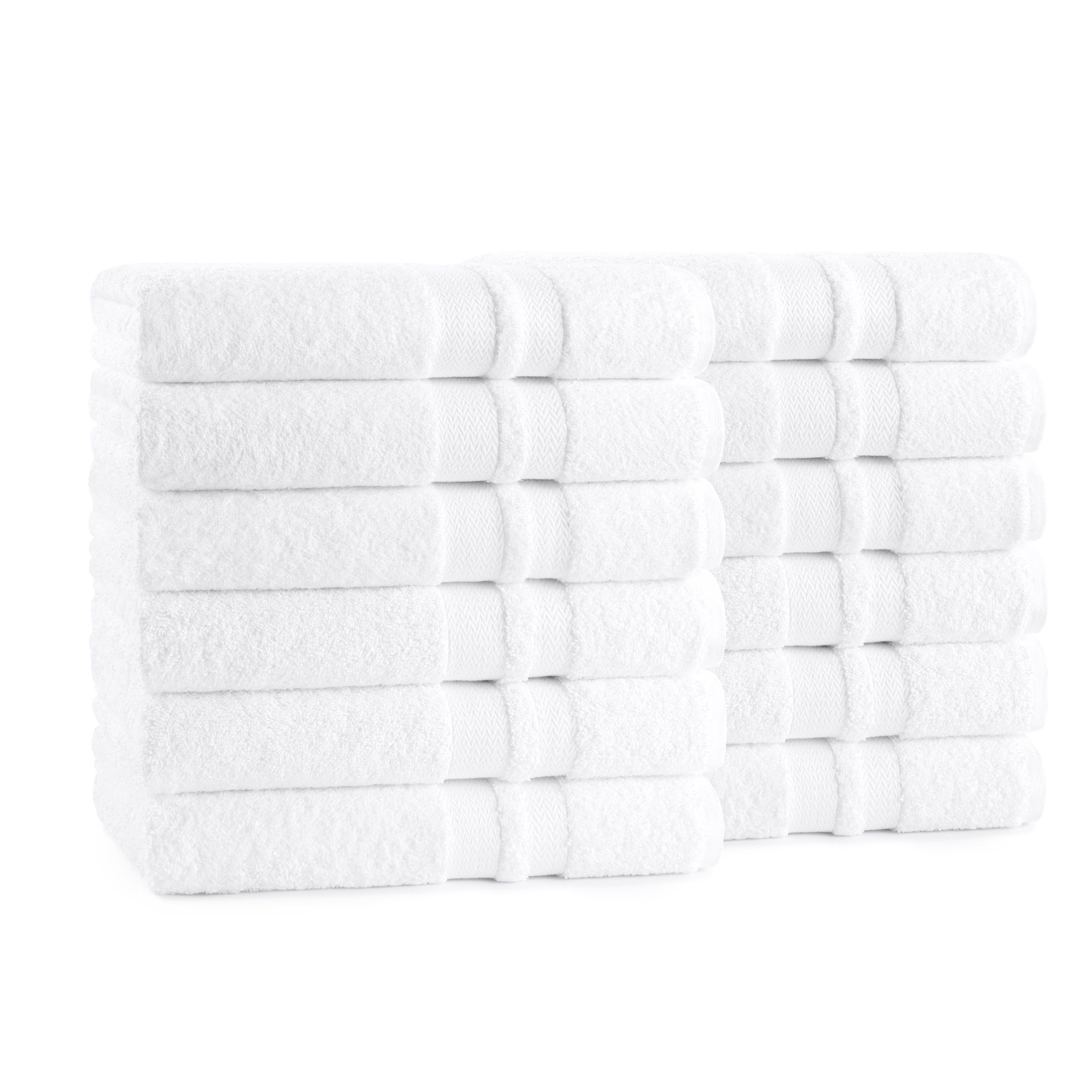 27x54 Premium White Bath Hotel Towel 14 lbs/doz - Wholesale Towel, Inc.