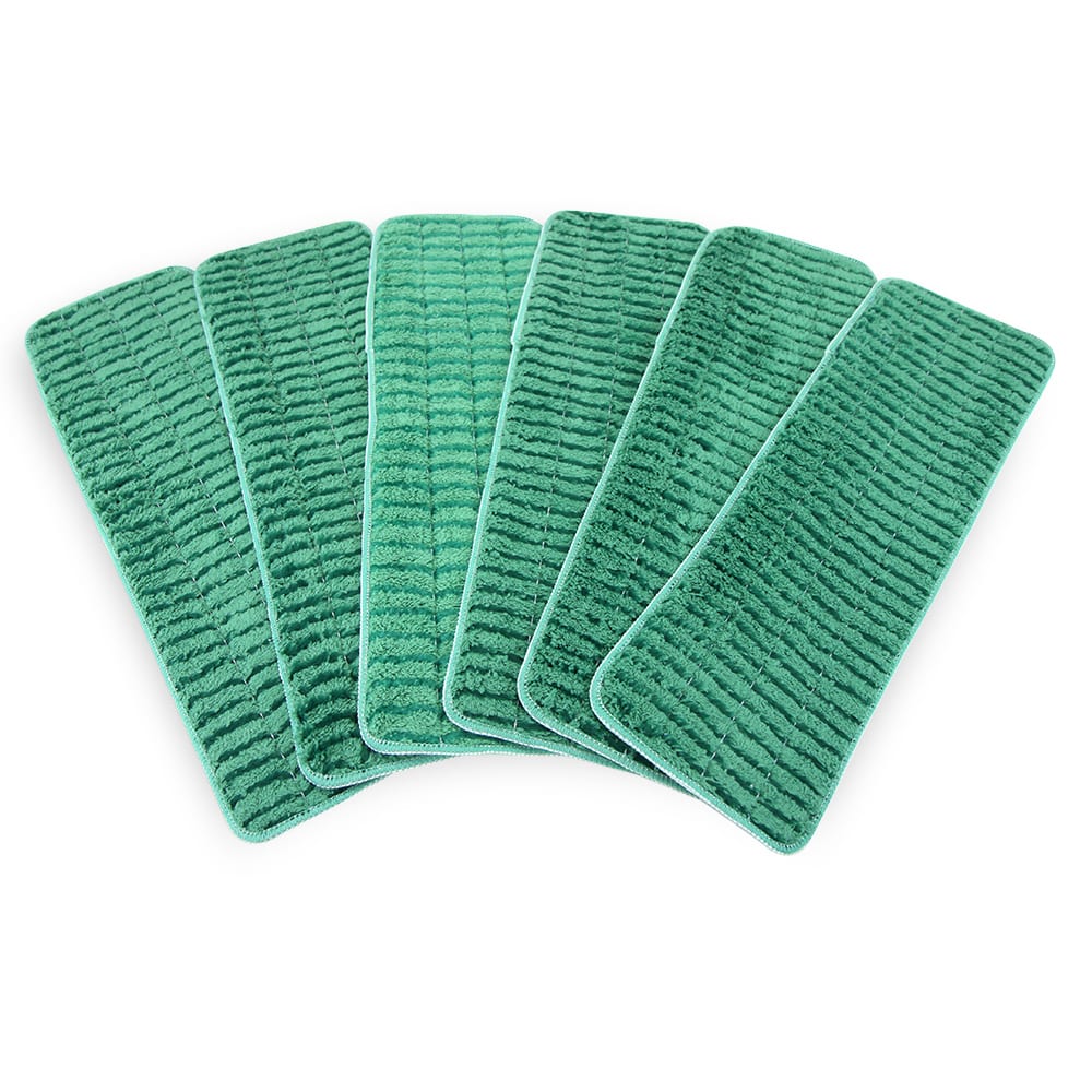 Scrubbing Wet Mop Green group fanned out