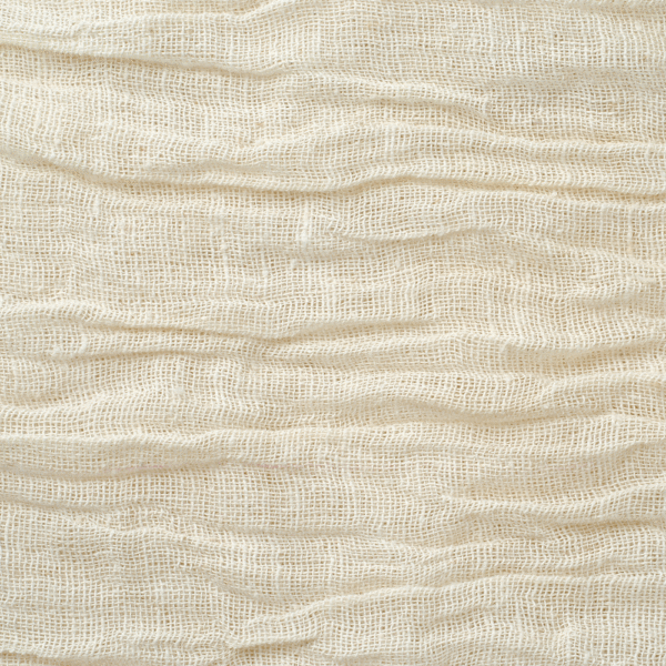 Unbleached cheesecloth closeup