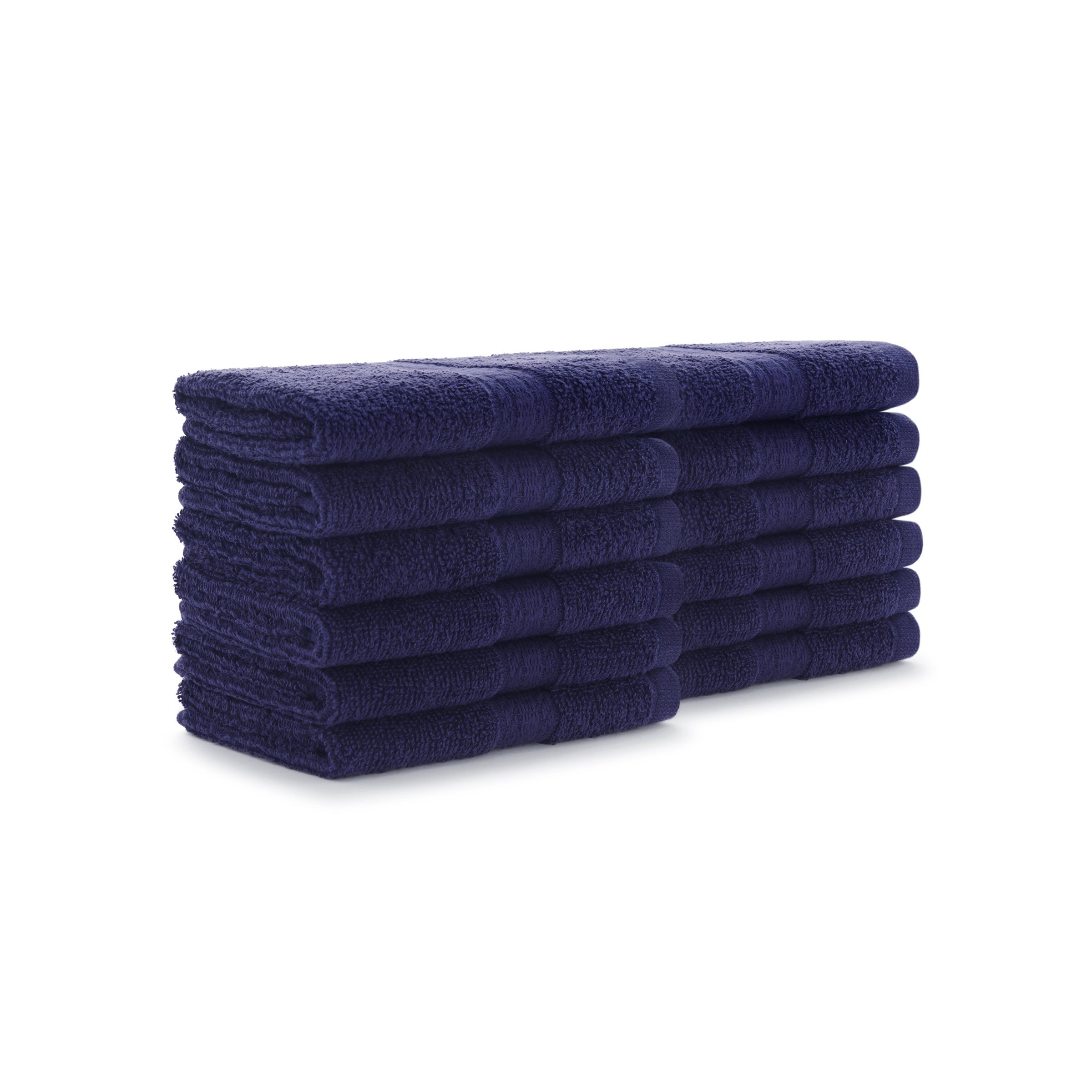 Monarch Brands 670232 50 lbs Global Industrial 100 Percent Cotton Blue Huck  Towels