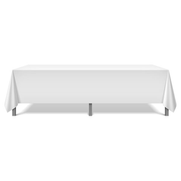 Mariposa Table Linen White Long