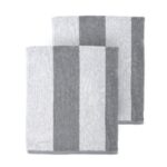 Grey Clear Water Cabana Towels
