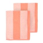 Peach Clear Water Cabana Towels