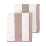 Natural Clear Water Cabana Towels