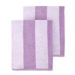 Purple Clear Water Cabana Towels