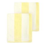 Lemonade Clear Water Cabana Towels