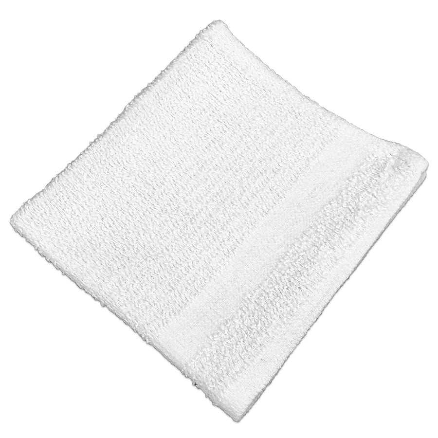 Monarch Brands Multi-Purpose White Terry Cloth Rags in Bulk - 40 lb.