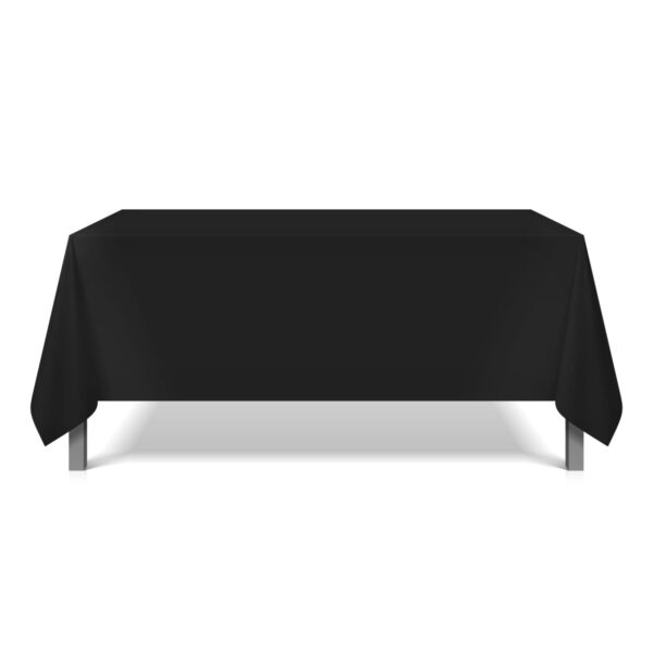 Mariposa Table Linen - Black Square