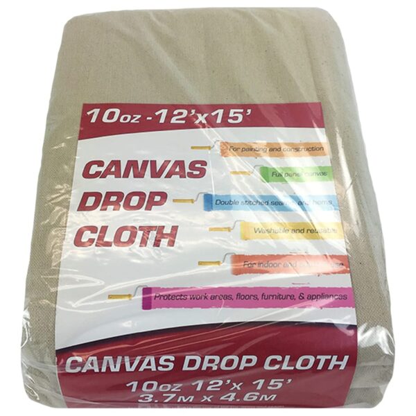 Canvas drop cloth - 10oz 12x15