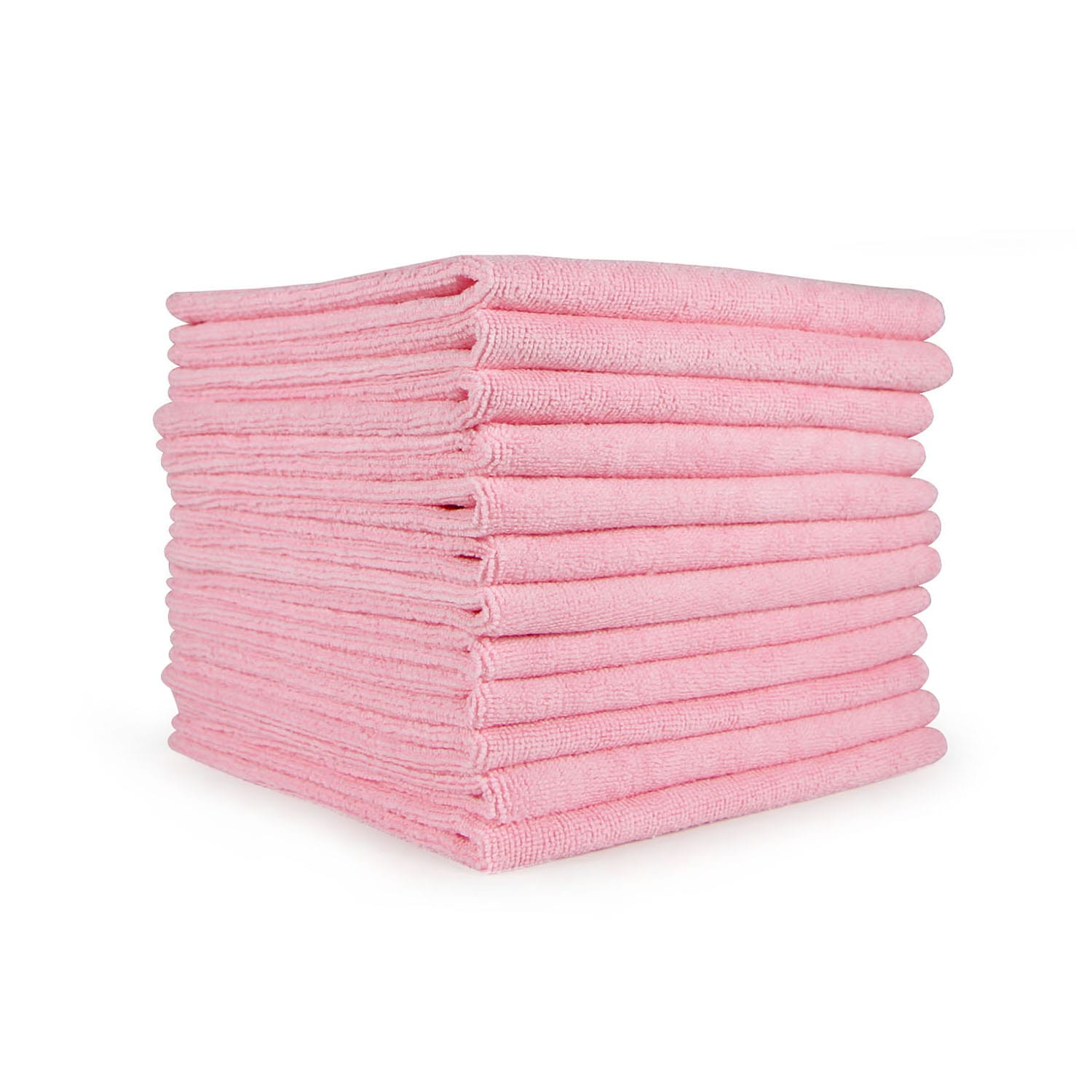 Pink Pack of 12 CPI MCLOTH R General Purpose Microfiber Cloth Creative Products International 16-Inch x 16-Inch 