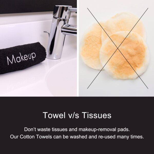 Monarch Makeup Towel towel vs. tissues Amazon image
