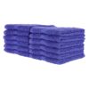 True Color Wash Towels - Navy stacked