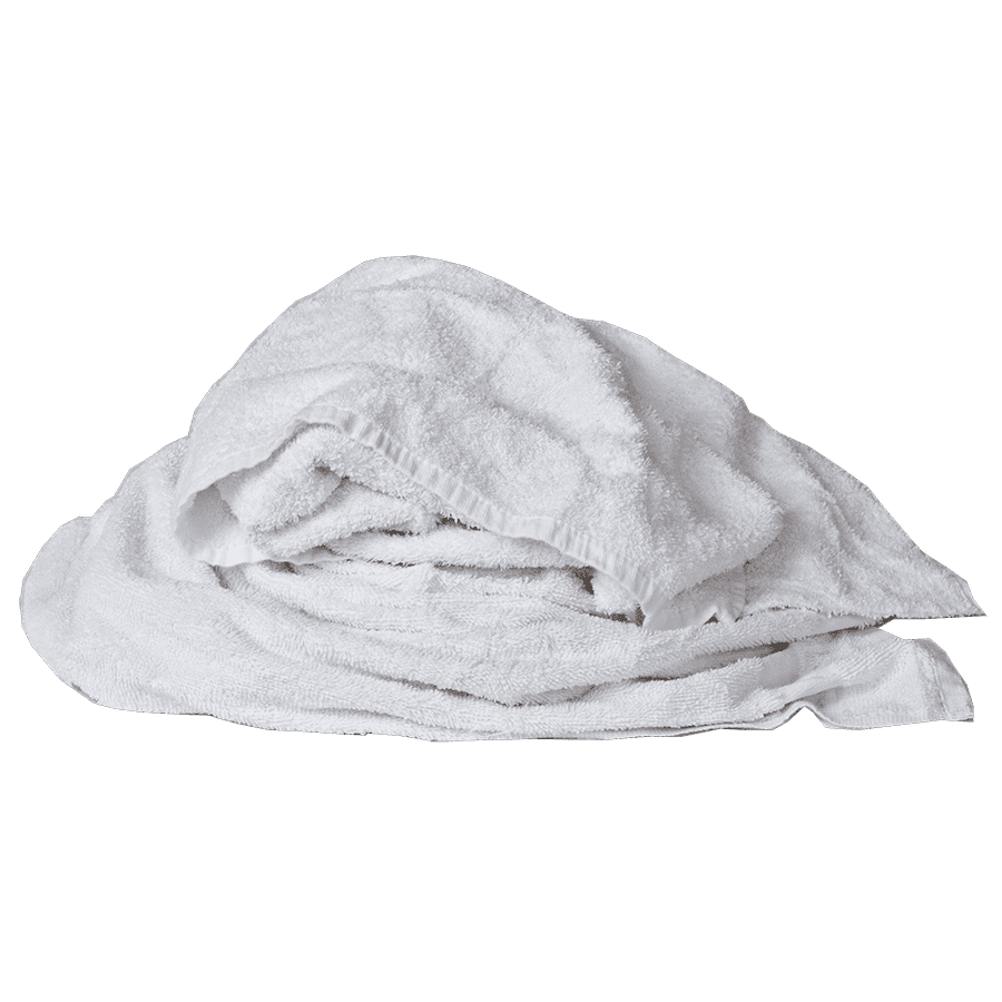 30Kg White Terry Towel Towelling Wiper Industrial Engineers Garage Rags Wipers 