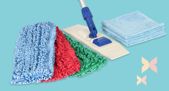 Caring for your microfiber cloths and mops