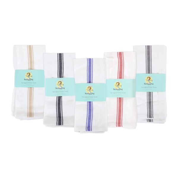 The Sloppy Chef Premium Herringbone Towels