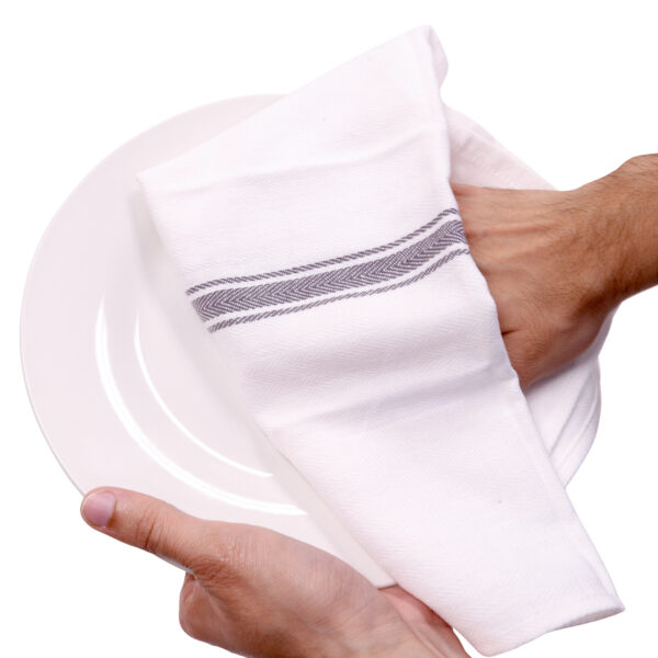 The Sloppy Chef Premium Herringbone Towels lifestyle image