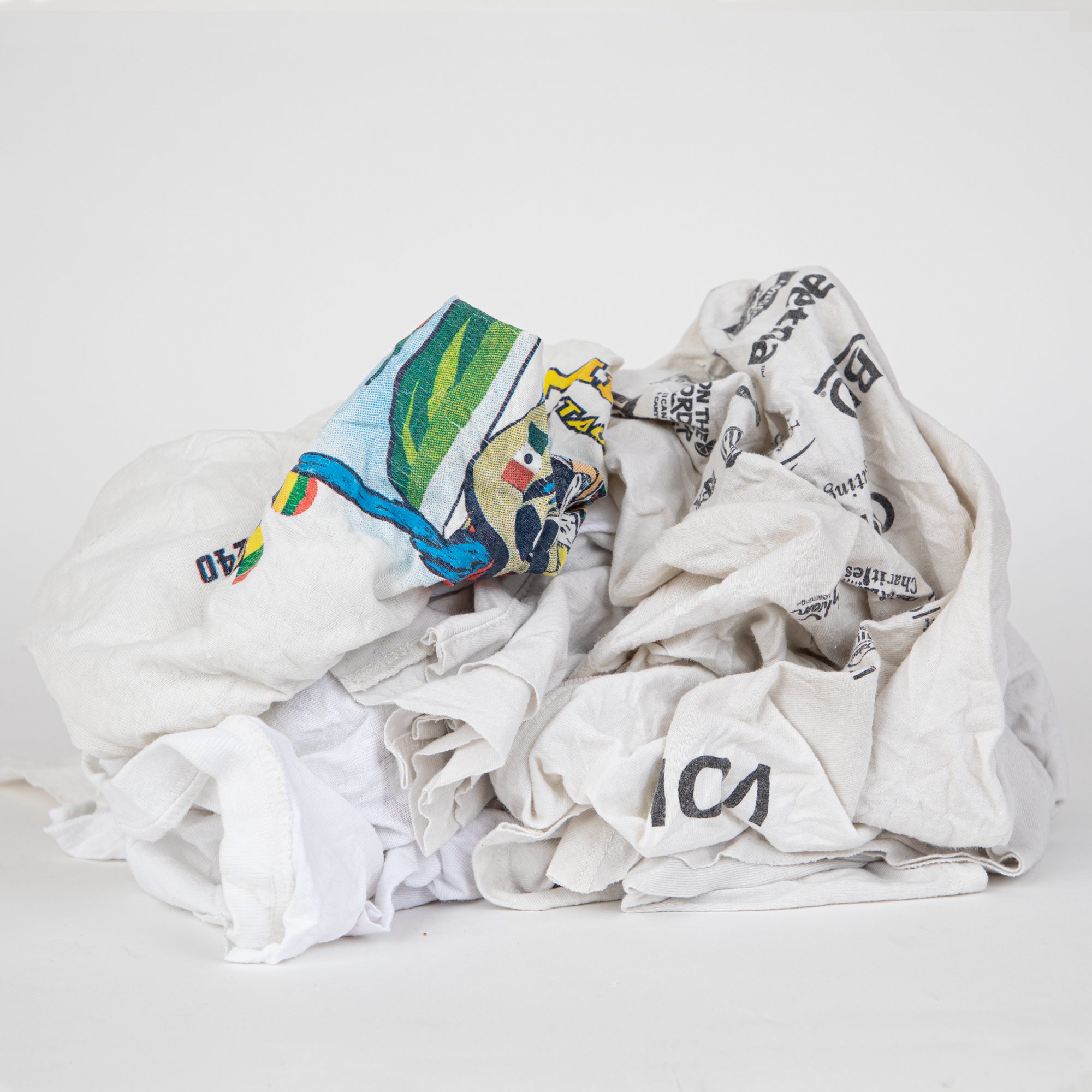 Recycled White Terry Cloth Mix – All Rags