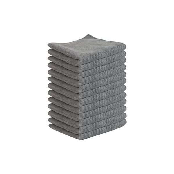 SilverSure Antimicrobial Treated Cloths grey stacked