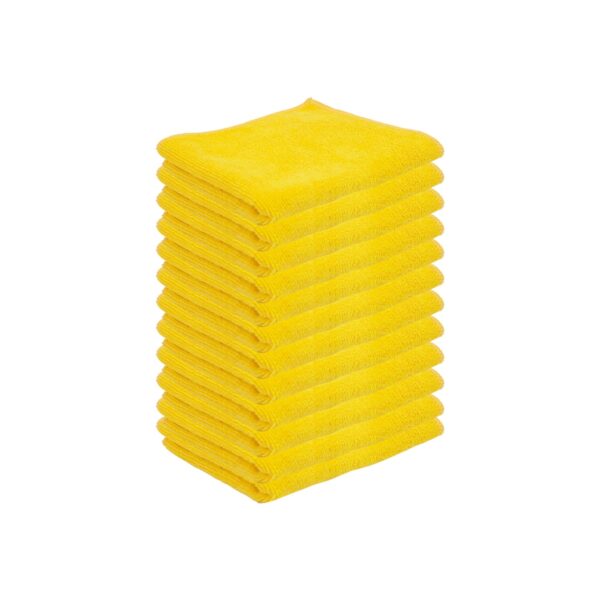 SilverSure Antimicrobial Treated Cloths yellow stacked