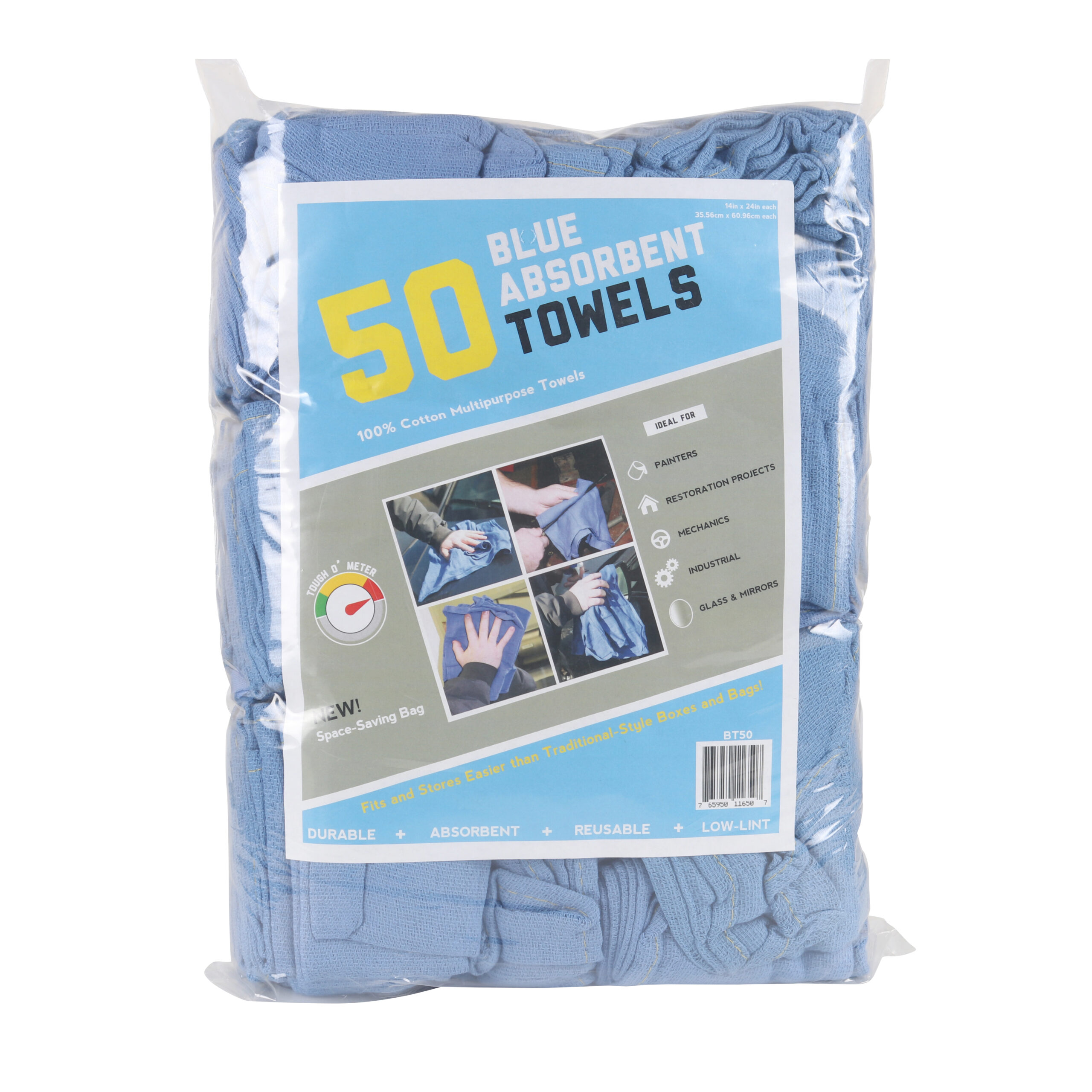 Bulk Huck Absorbent Towels – Industrial Wiping – Monarch Brands