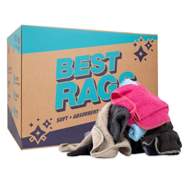 Colored Washcloth Size Wipers