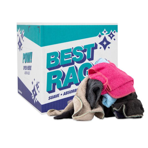 Colored Washcloth Size Wipers