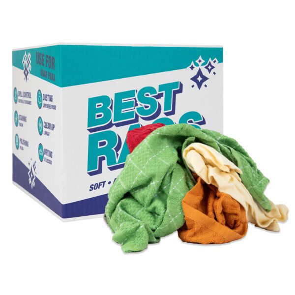 Colored Hand Towel Size Wipers