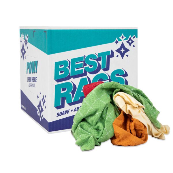 Colored Hand Towel Size Wipers