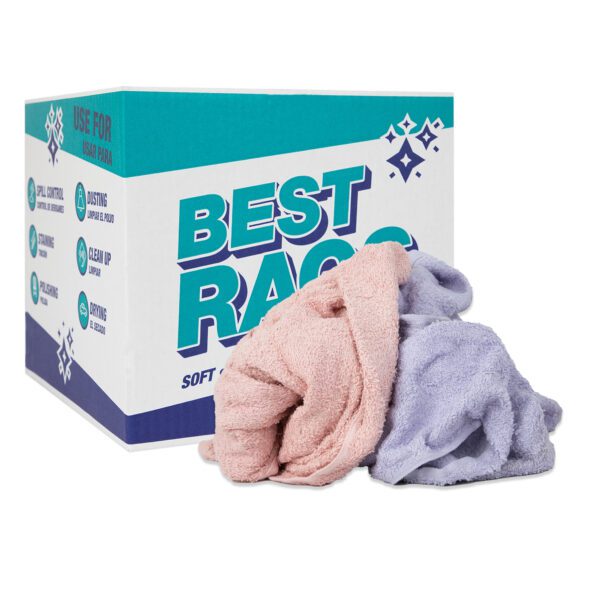 Colored Bath Towel Size Wipers