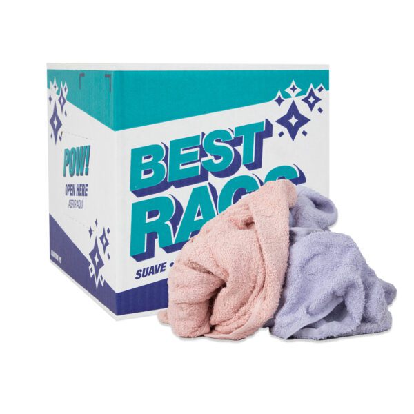 Colored Bath Towel Size Wipers