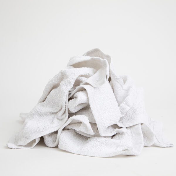 White Washcloth Size Wipers