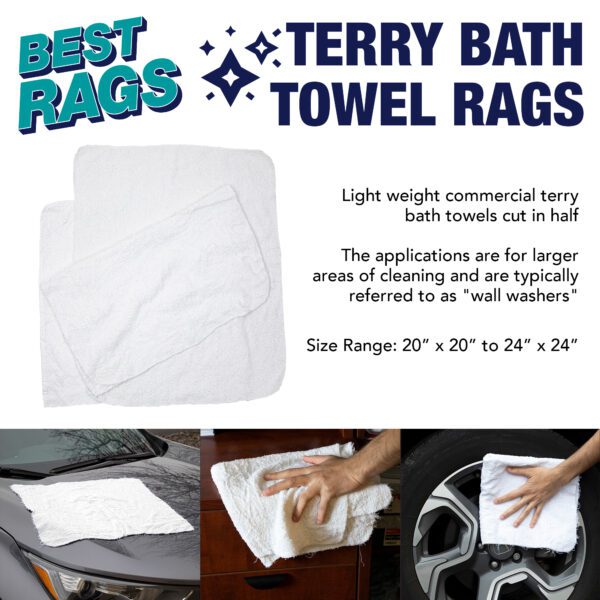 Wall Washing Terry Wipers