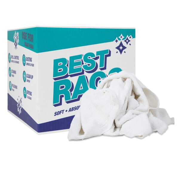 White Bath Towel Size Wipers