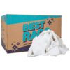 White Bath Towel Size Wipers - 25Lb Box, 20" x 40" to 24" x 50"